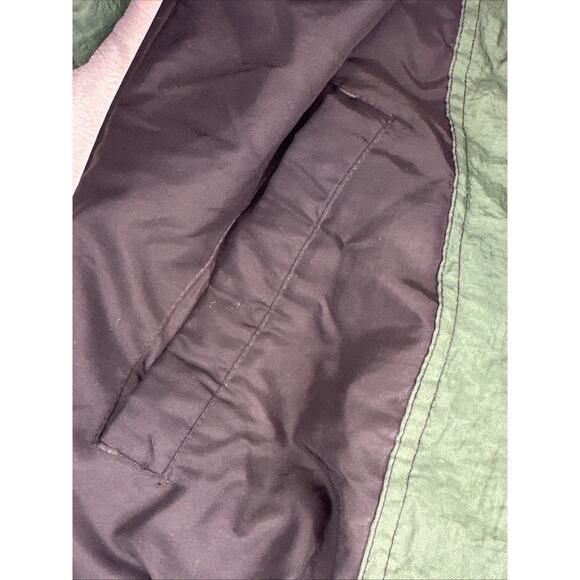 VINTAGE University of Miami Hurricanes Starter Jacket Coat Size Large Hood Logo - Picture 13 of 16